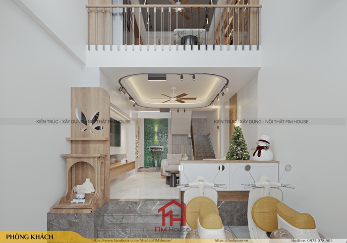 Mẫu thiết kế nhà có gác lửng