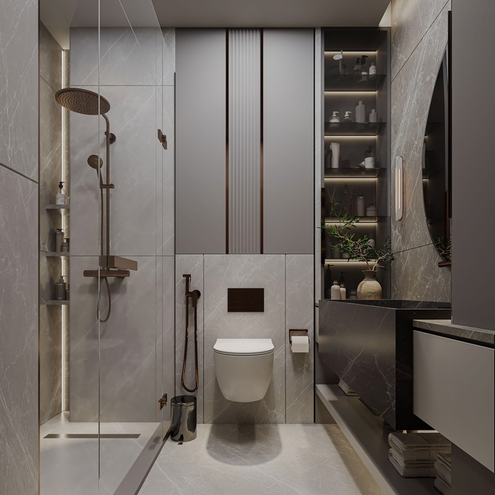 Mẫu thiết kế nhà vệ sinh