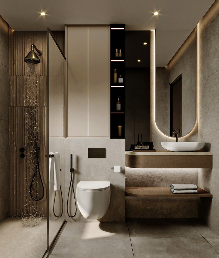 Mẫu thiết kế nhà vệ sinh
